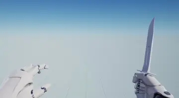 First Person Knife