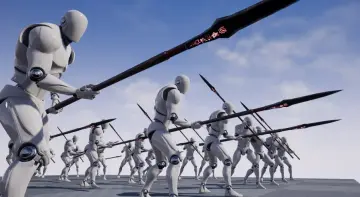 Spear And Halberd Animset
