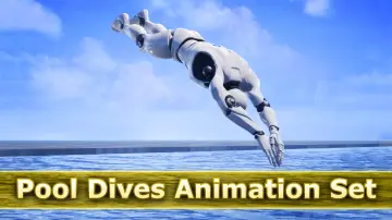 Pool Dives Animation Set