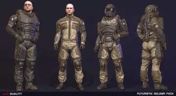 Futuristic Soldier
