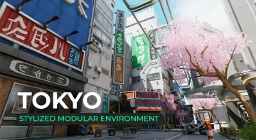 Tokyo Stylized Environment