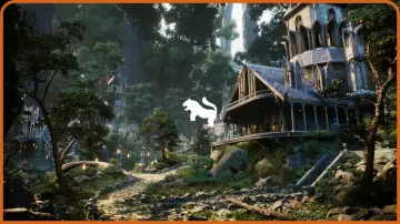 Elvish / Elven City in Forest Environment Megapack