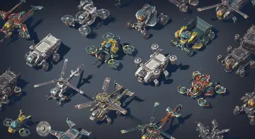 Sci-Fi Vehicle Constructor