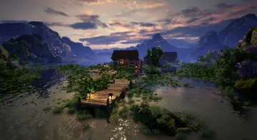 LakeWoodenHouse