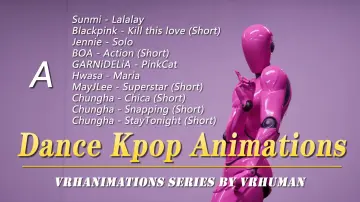 Dance Kpop Animation Girl Idol Package A - VRHA