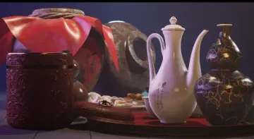 Chinese Wineset & Snack