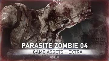 Parasite Zombie 04 - Game Assets + Extra