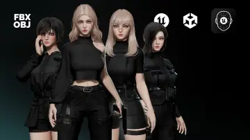 Techwear Girls