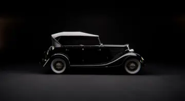 Drivable retro car "Farton"