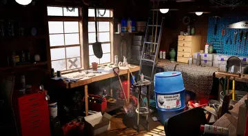 Abandoned shed