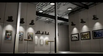 ShowRoom / Museum with 32 Original Paintings ( Museum Expo Showroom Exhibition )