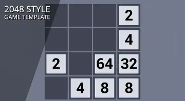2048 Puzzle Game Template
