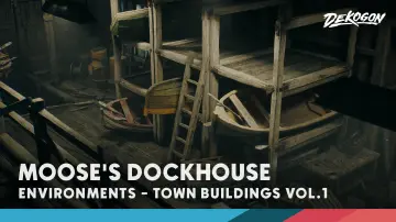 Town Buildings VOL.1 - Moose's Dockhouse