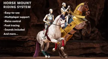 Complete Horse Riding System: Rideable Mount