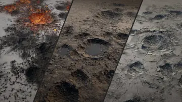 Crater Decals