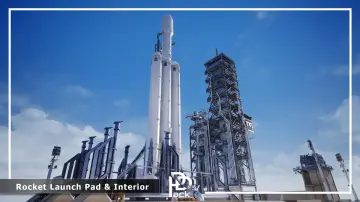Rocket Launch Pad & Interior / Modular Environment