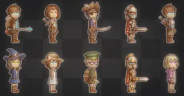 Customizable Pixel Character