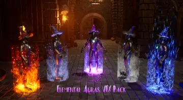 Elemental Auras VFX Pack
