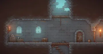 Pixel Art Platformer - Dungeon