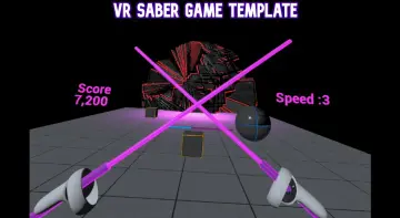 VR Saber Game Template