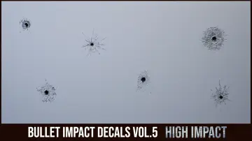 Bullet Impact Decals Vol. 5 - High Impact