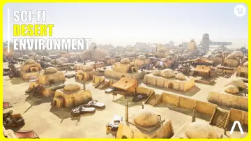 Desert Science Fiction City Modular Pack