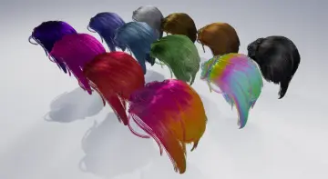 Stylised Hair Shader