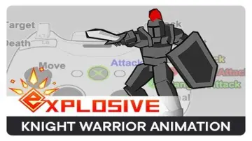 Knight Warrior Mecanim Animation Pack