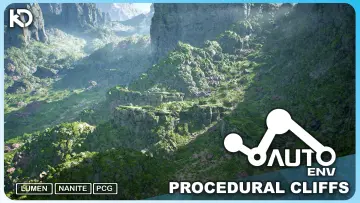 AutoEnv Procedural Rock Cliffs