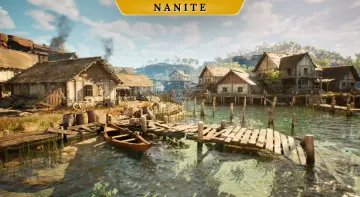 Medieval Seaside Village
