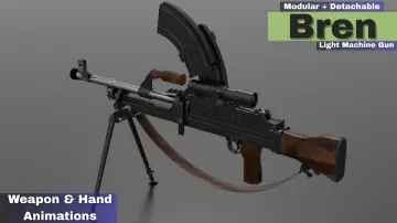 Bren Light Machine Gun LMG