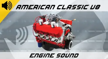 American Classic V8 Engine Sound
