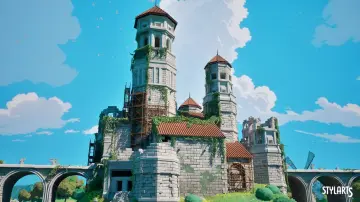Stylized Castle Ruins