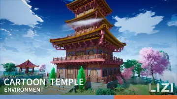 Cartoon Temple Environment