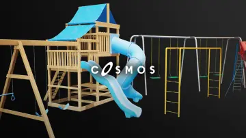 Playground Equipment VOL.2 ( Playground Equipment Swings Slides Climbing 3D )