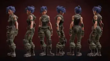 Character creation for Unreal Engine