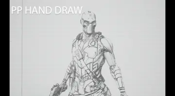 Post Process Hand Draw Outline