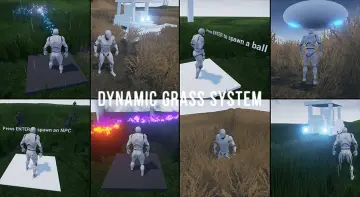 Dynamic Grass System
