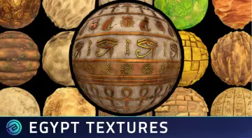 Stylized Egypt Textures - RPG Environment