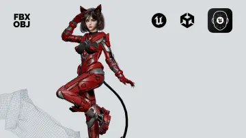 Cosmo Cat Girl