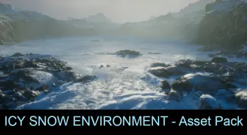 Icy Snow Environment - Asset Pack