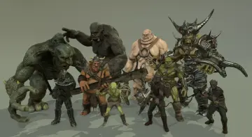 Heroic Fantasy Villains Vol 1