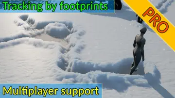 Trail Hunter PRO - Footprints and Tracks with Multiplayer & WorldPartition