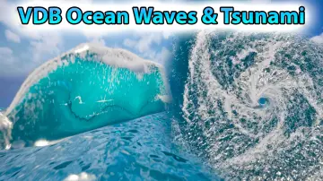 VDB Ocean Waves & Tsunami Pack