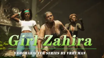Black Girl Zahira African Female Character NPC VRHC