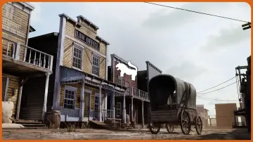 Western Town / Village Pack ( Western Town Village Cowboy Town Village USA )