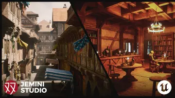 Medieval Modular Town (With Interiors)