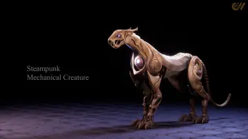 Steampunk Mechanical Creature