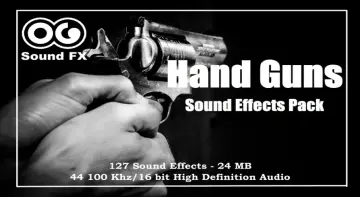 Hand Guns Sound Effects Pack