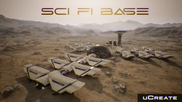 UCreate - Sci fi Base Outpost